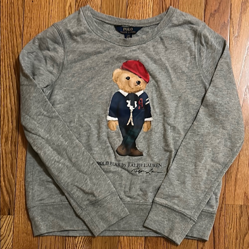 Polo Ralph Lauren Grey Bear Sweatshirt